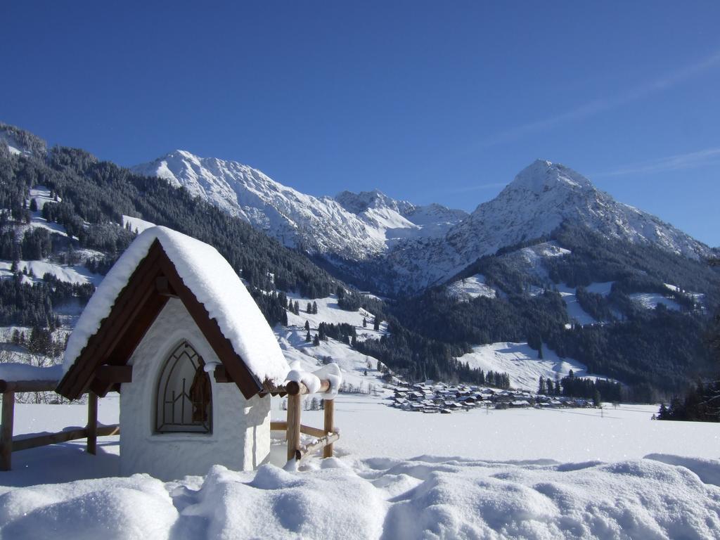 Hornblick Fewo- Ab Mai Freie Fahrt Mit Bergbahnen Oberstdorf Luaran gambar
